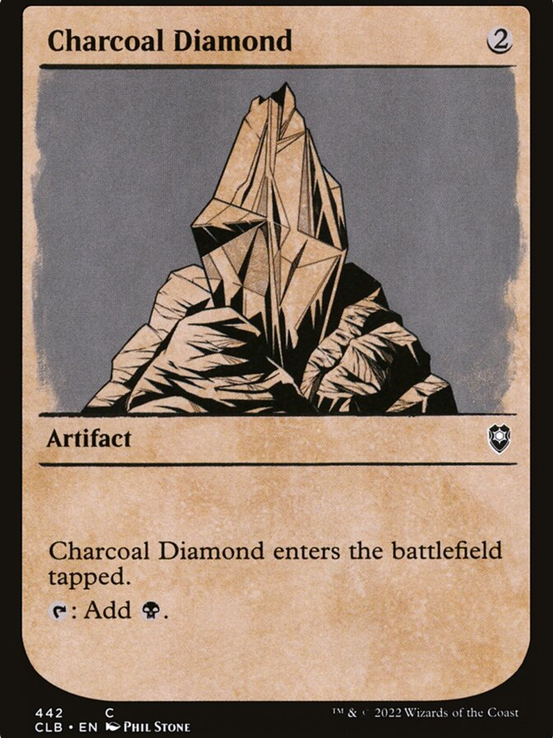 Charcoal Diamond (Commander Legends: Battle for Baldur's Gate) 1