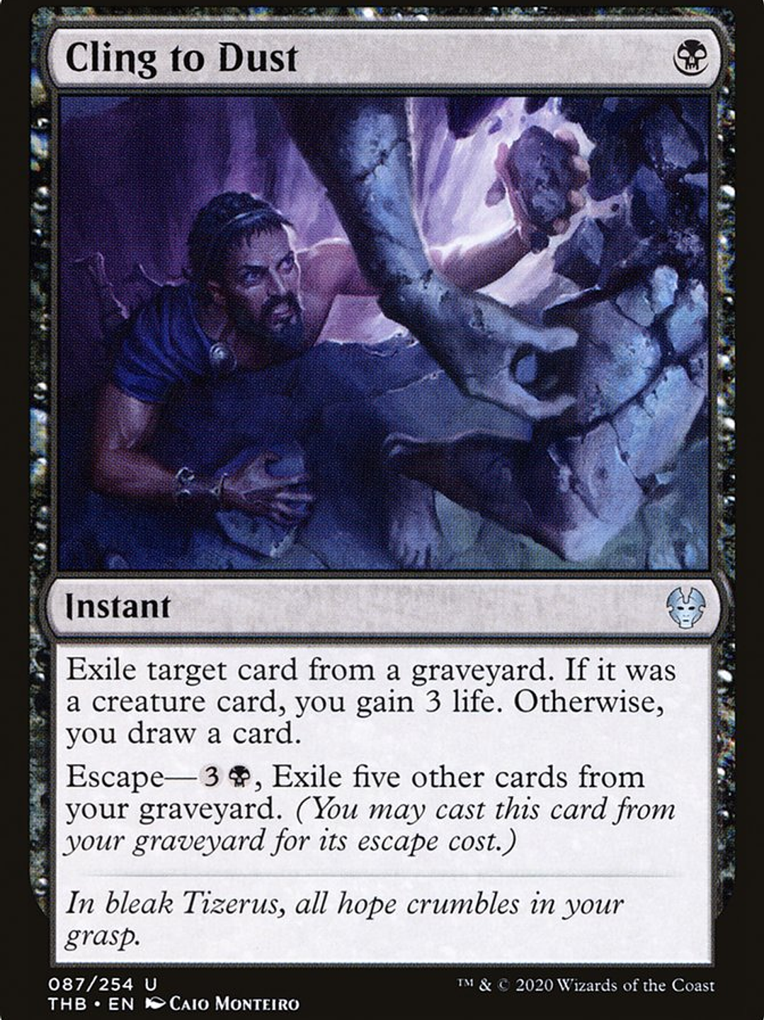 Cling to Dust (Theros Beyond Death) 1