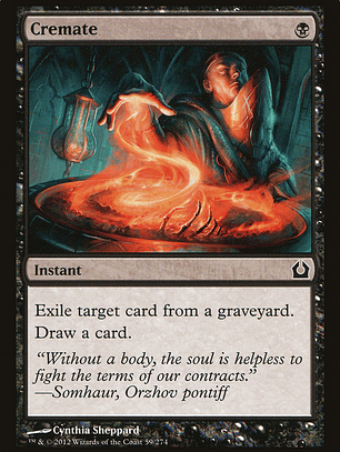 Cremate (Return to Ravnica)