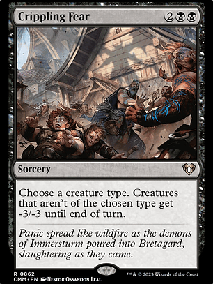 Crippling Fear (Commander Masters)