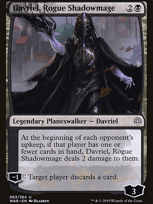 Davriel, Rogue Shadowmage (War of the Spark)