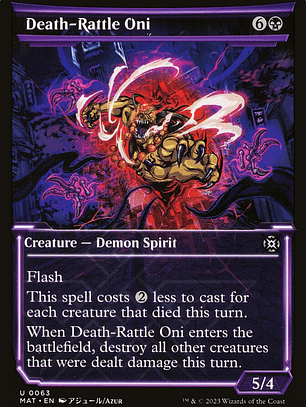 Death-Rattle Oni (March of the Machine: The Aftermath)