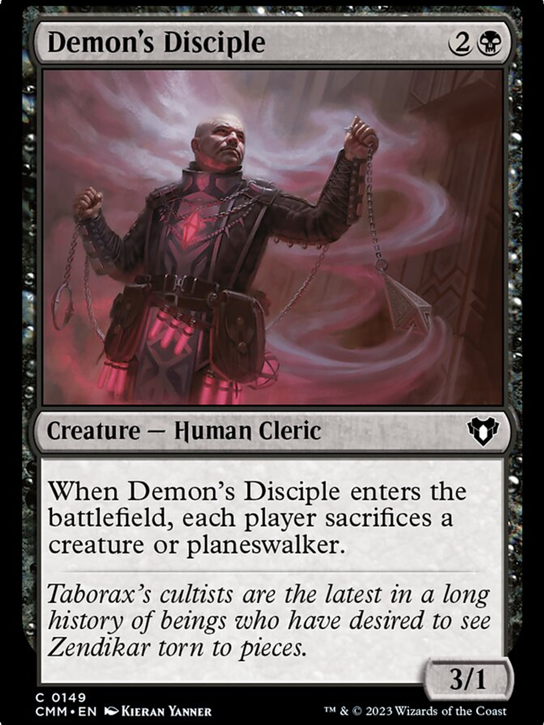 Demon's Disciple (Commander Masters) 1