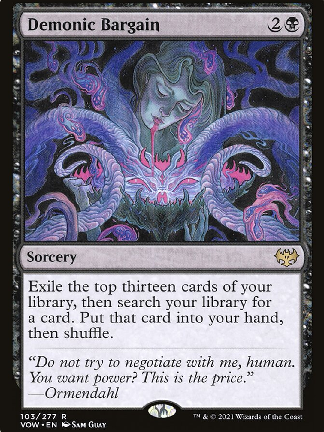 Demonic Bargain (Innistrad: Crimson Vow) 1