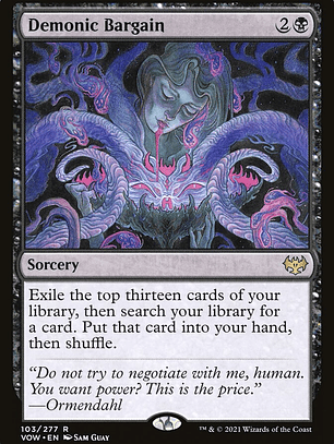 Demonic Bargain (Innistrad: Crimson Vow)