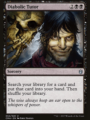 Diabolic Tutor (Commander Anthology)