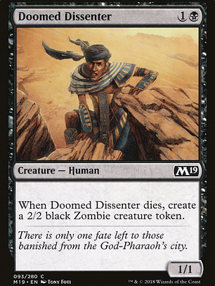 Doomed Dissenter (Core Set 2019)