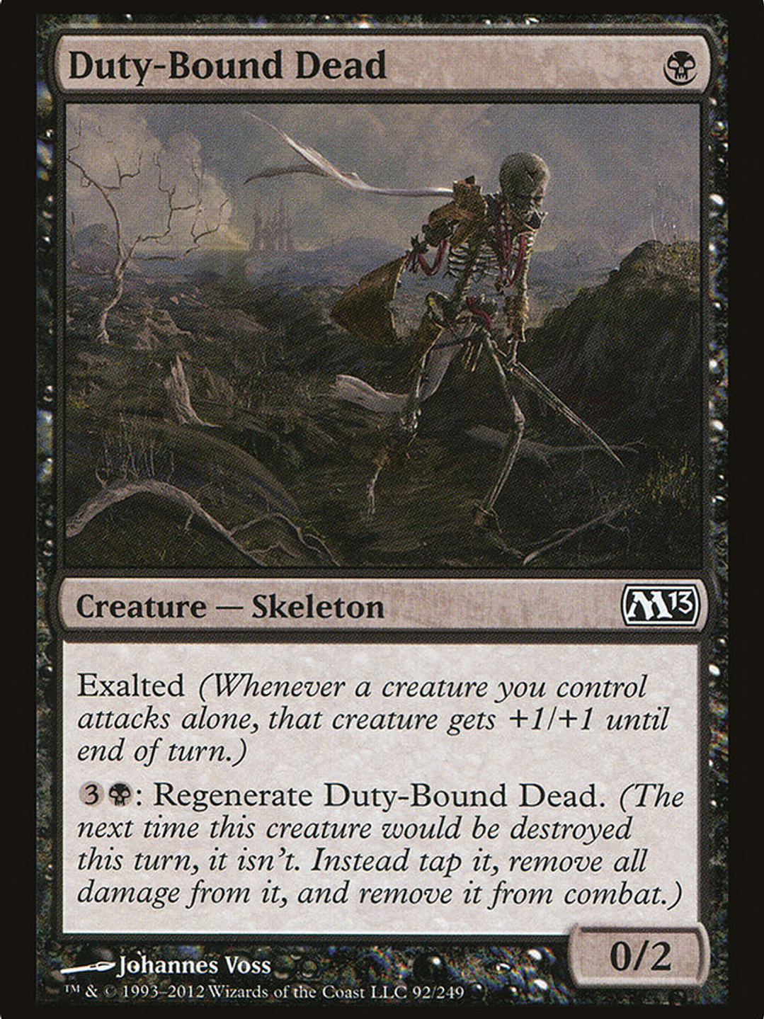 Duty-Bound Dead (Magic 2013) 1