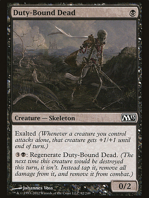 Duty-Bound Dead (Magic 2013)