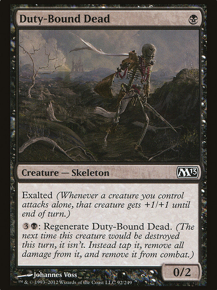 Duty-Bound Dead (Magic 2013) 1