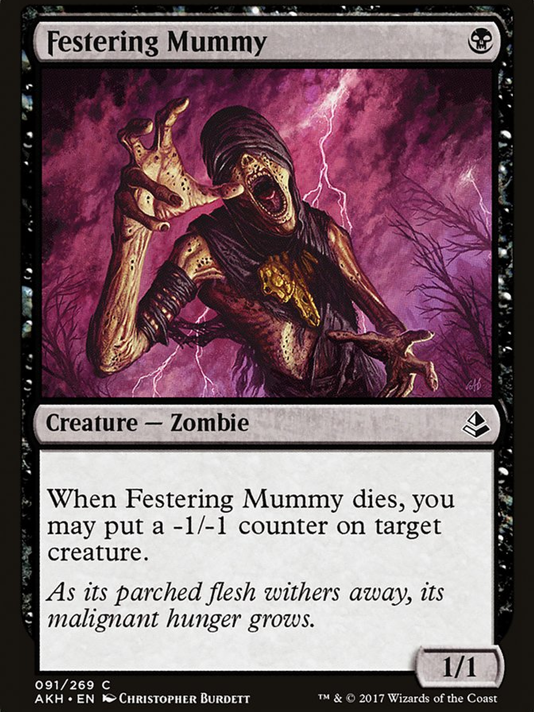 Festering Mummy (Amonkhet) 1
