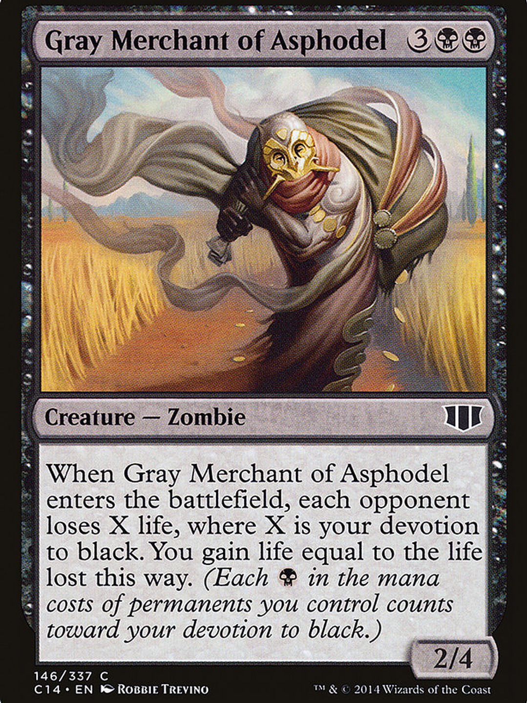 Gray Merchant of Asphodel (Commander 2014) 1