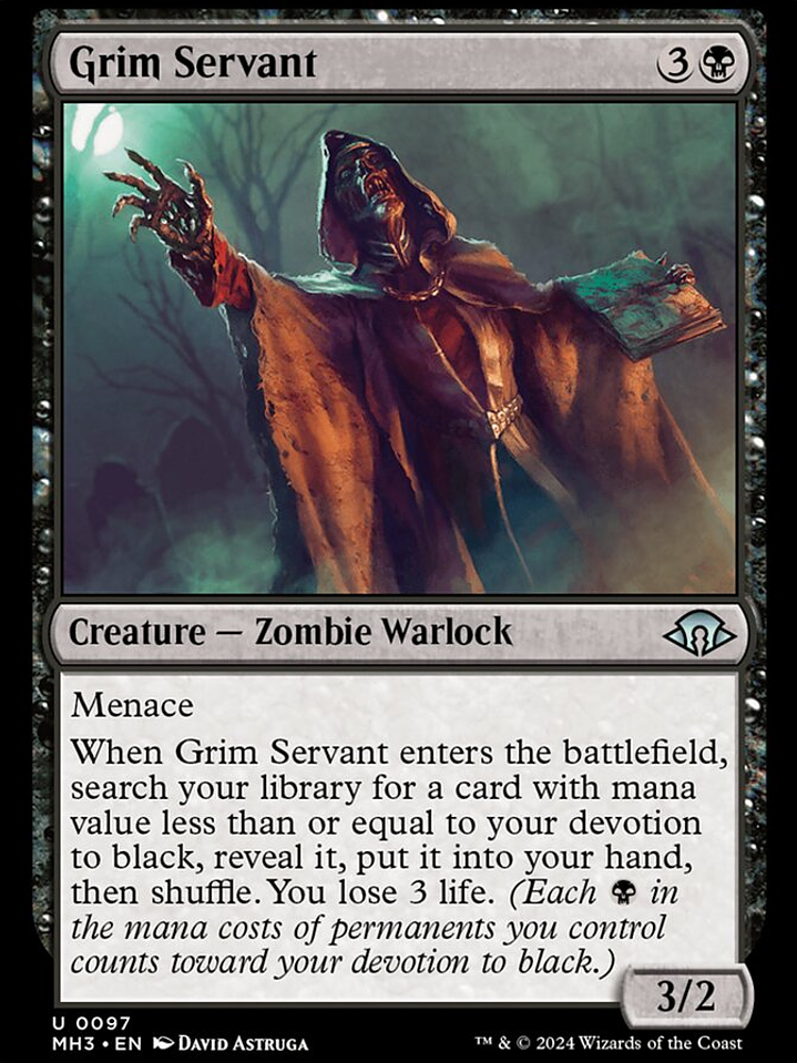 Grim Servant (Modern Horizons 3) 1