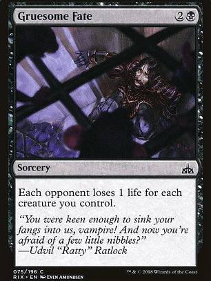 Gruesome Fate (Rivals of Ixalan)