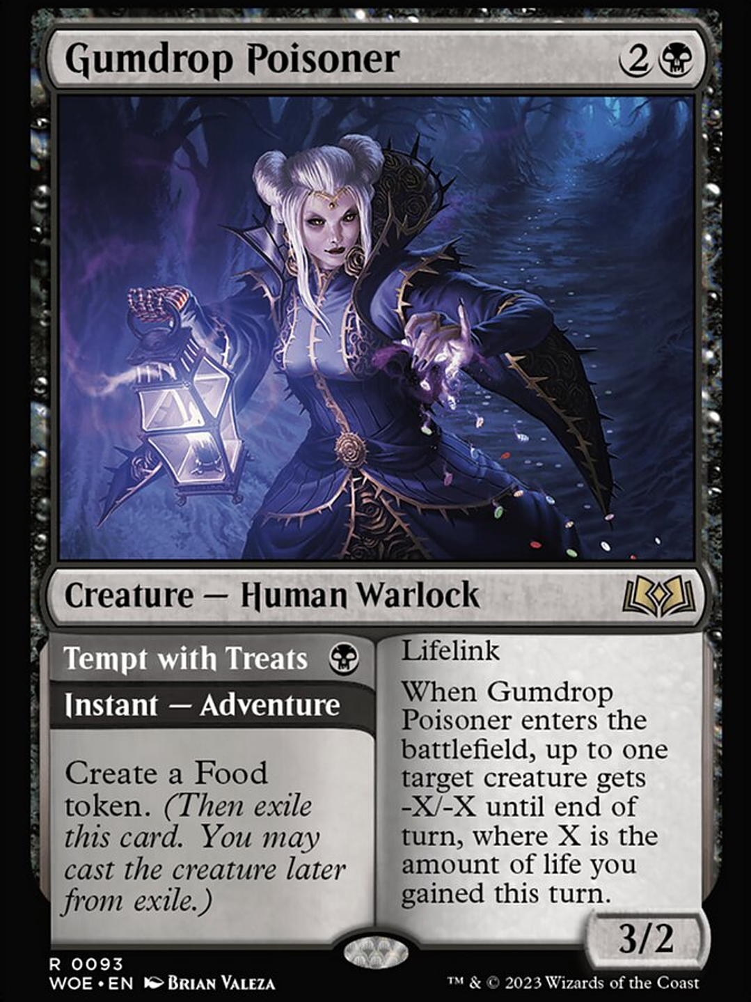 Gumdrop Poisoner // Tempt with Treats (Wilds of Eldraine) 1