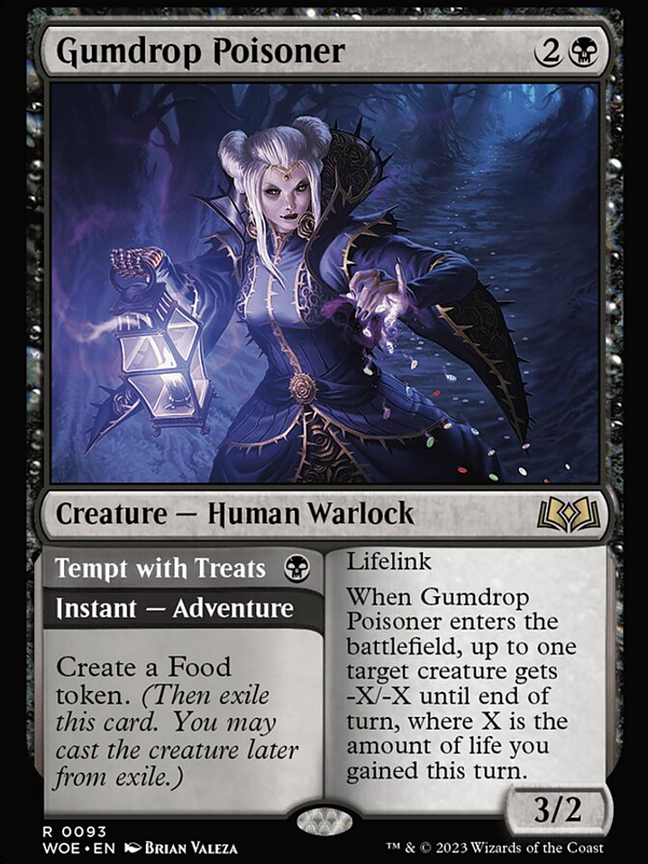 Gumdrop Poisoner // Tempt with Treats (Wilds of Eldraine) 1