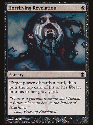 Horrifying Revelation (Mirrodin Besieged)