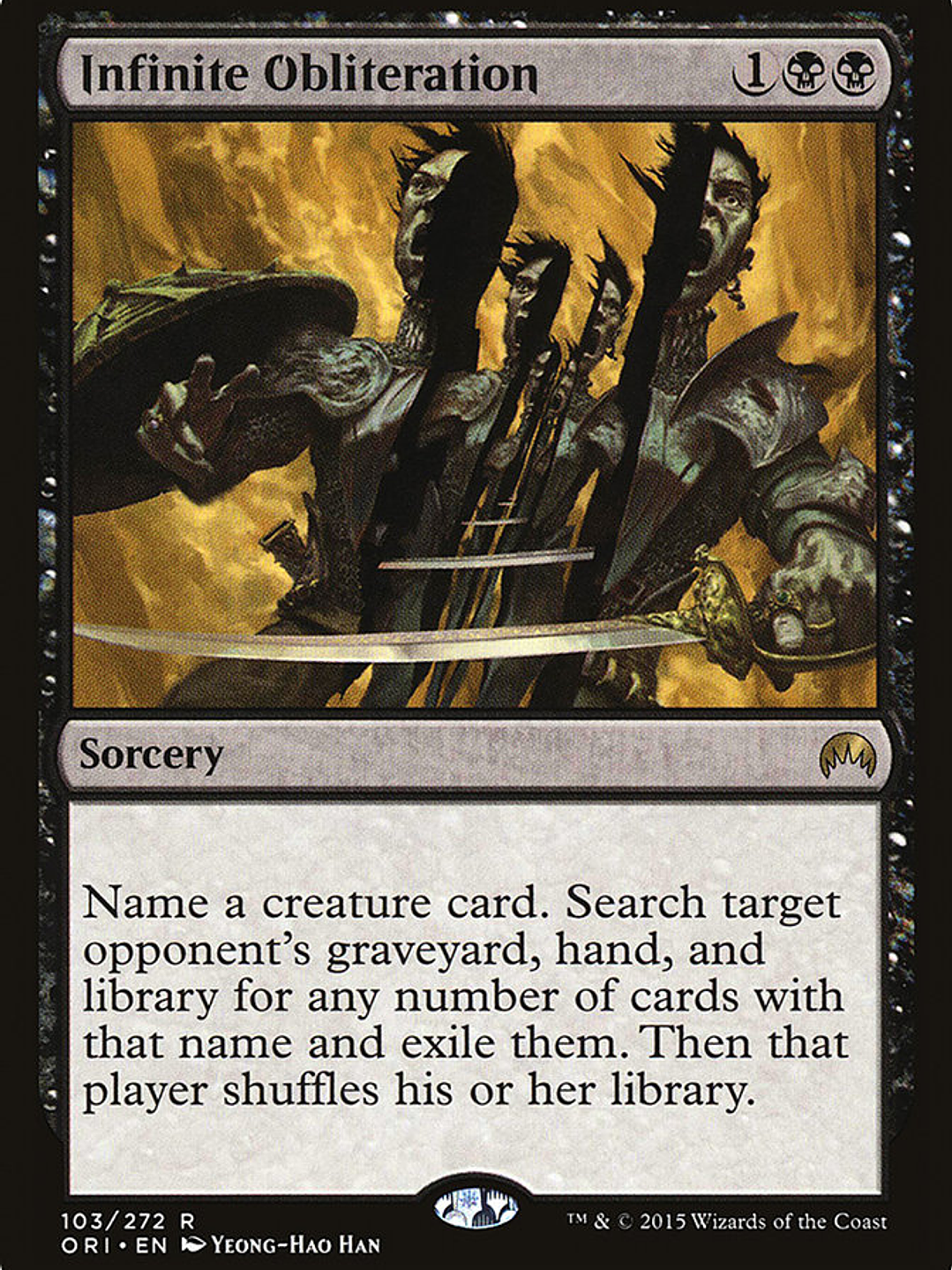 Infinite Obliteration (Magic Origins) 1