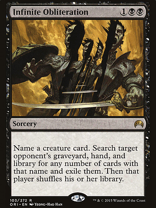 Infinite Obliteration (Magic Origins)