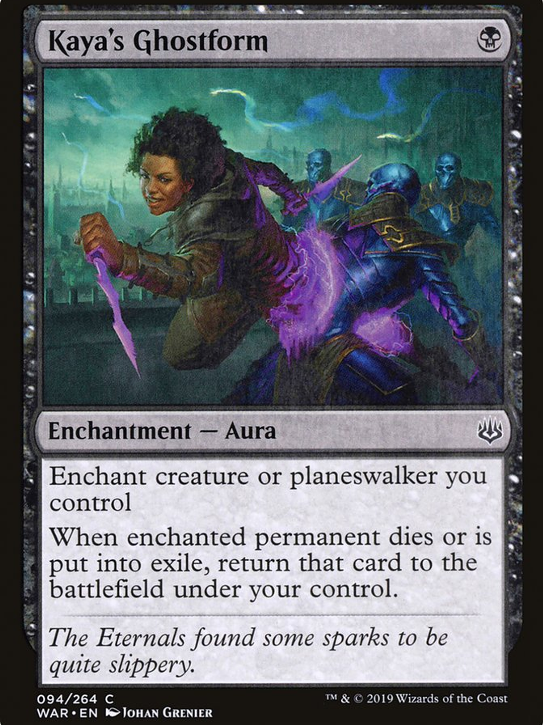 Kaya's Ghostform (War of the Spark) 1