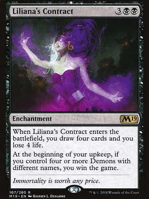Liliana's Contract (Core Set 2019)