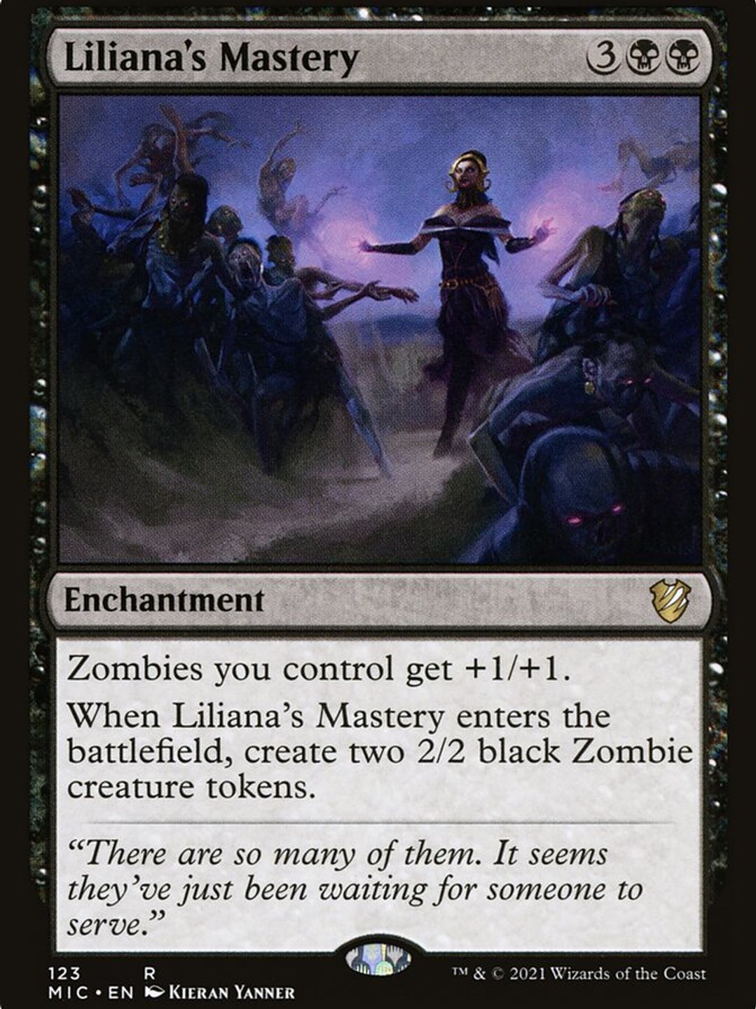 Liliana's Mastery (Midnight Hunt Commander) 1