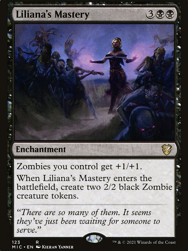 Liliana's Mastery (Midnight Hunt Commander) 1