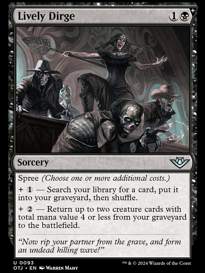 Lively Dirge (Outlaws of Thunder Junction) 1