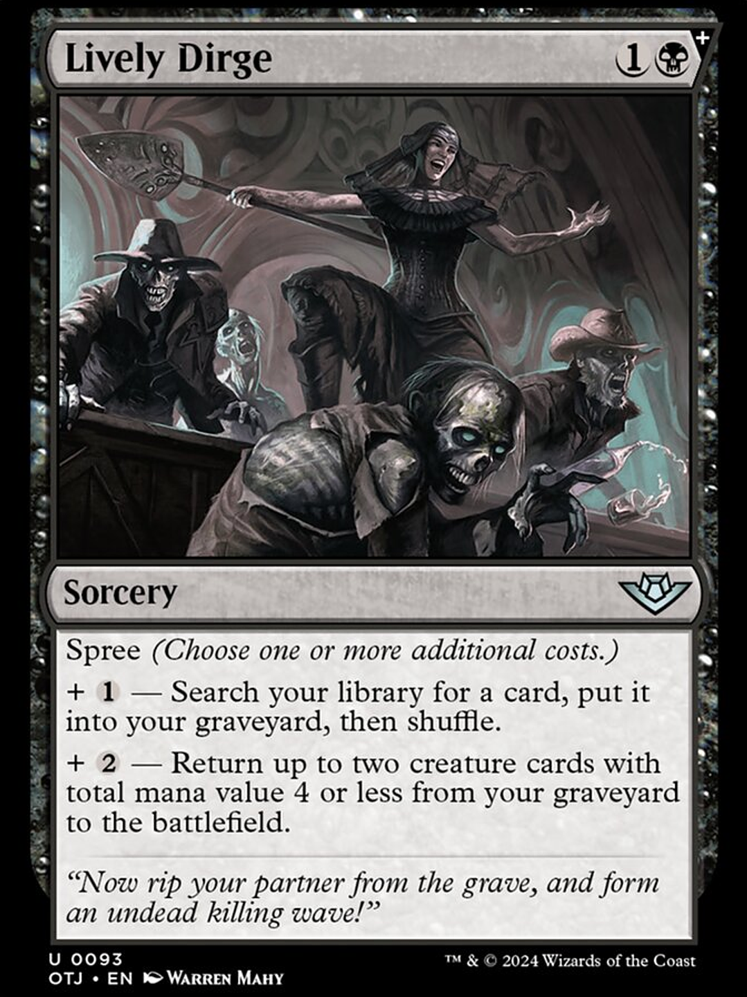 Lively Dirge (Outlaws of Thunder Junction) 1