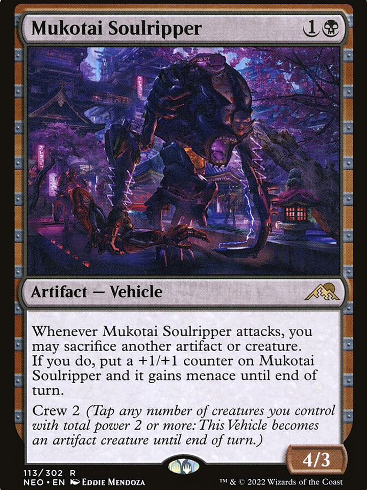 Mukotai Soulripper (Kamigawa: Neon Dynasty) 1