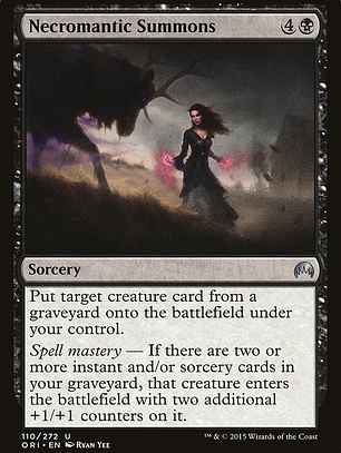 Necromantic Summons (Magic Origins)