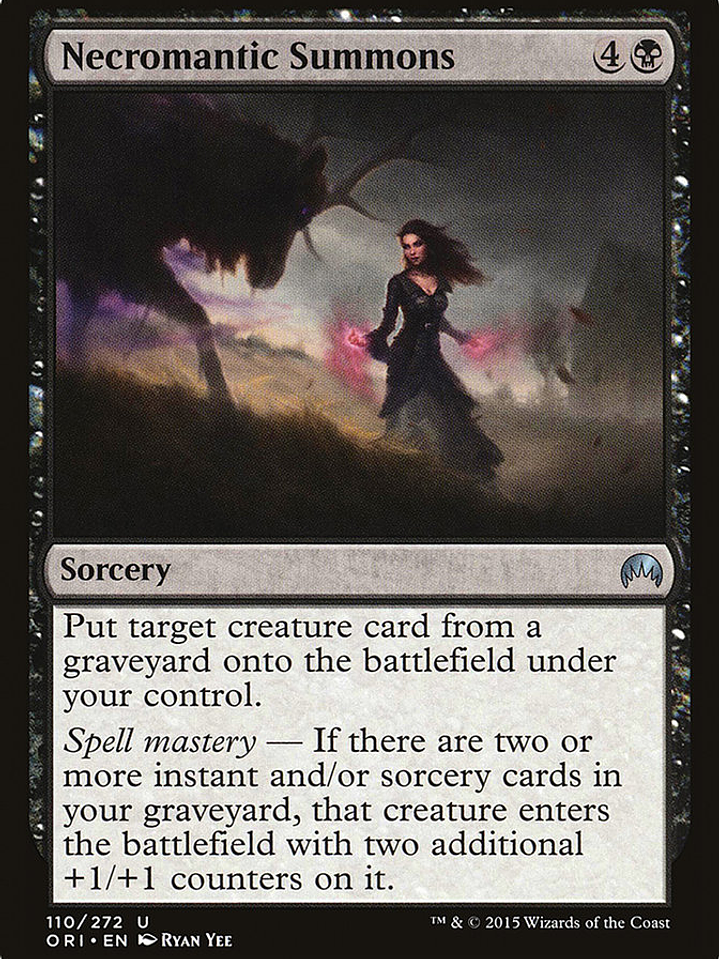 Necromantic Summons (Magic Origins) 1