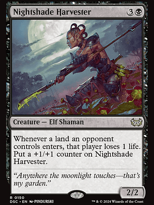 Nightshade Harvester (Duskmourn: House of Horror Commander)