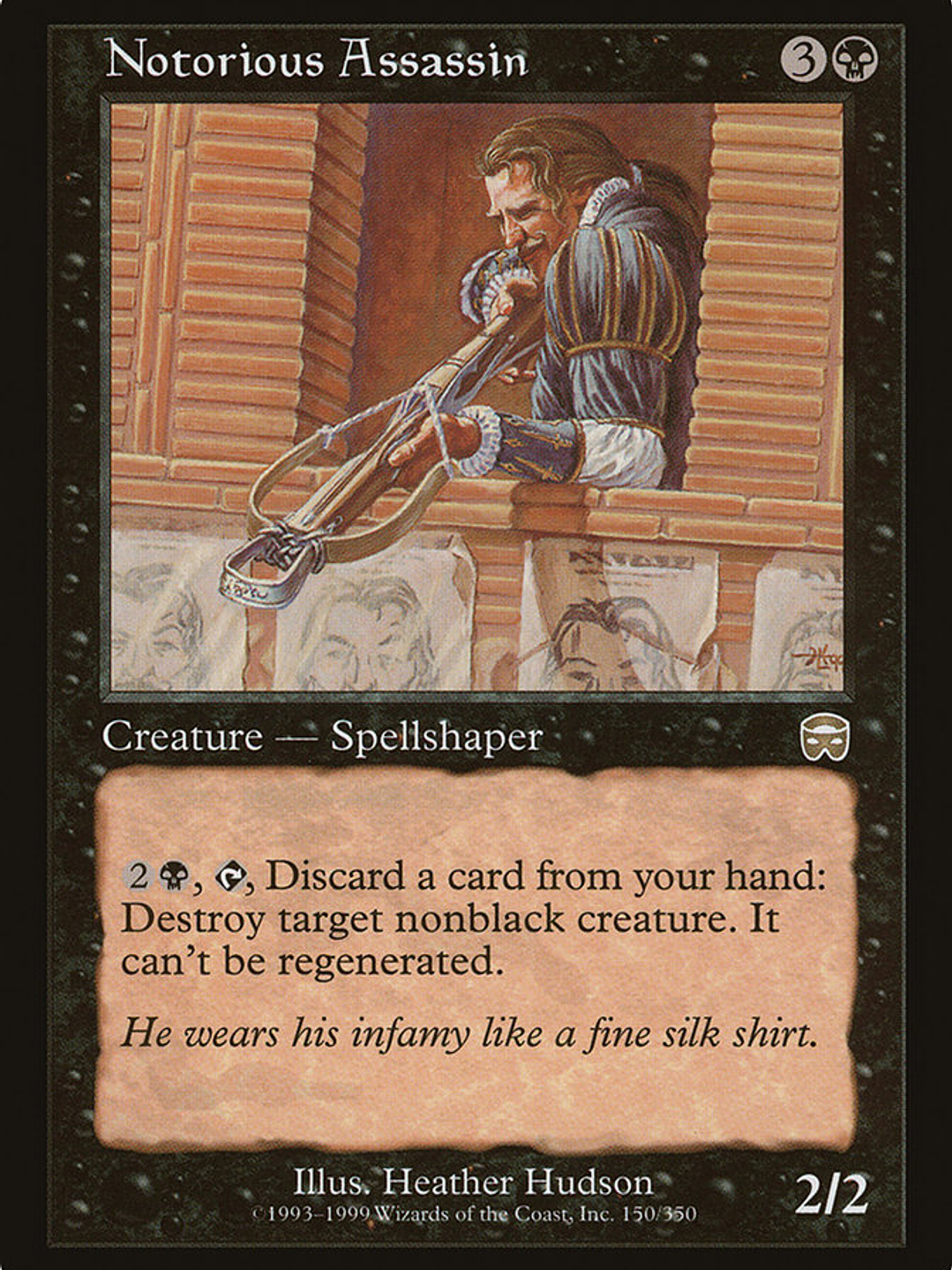 Notorious Assassin (Mercadian Masques) 1