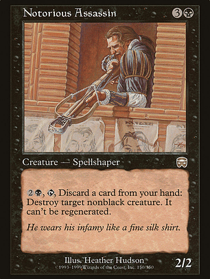 Notorious Assassin (Mercadian Masques)