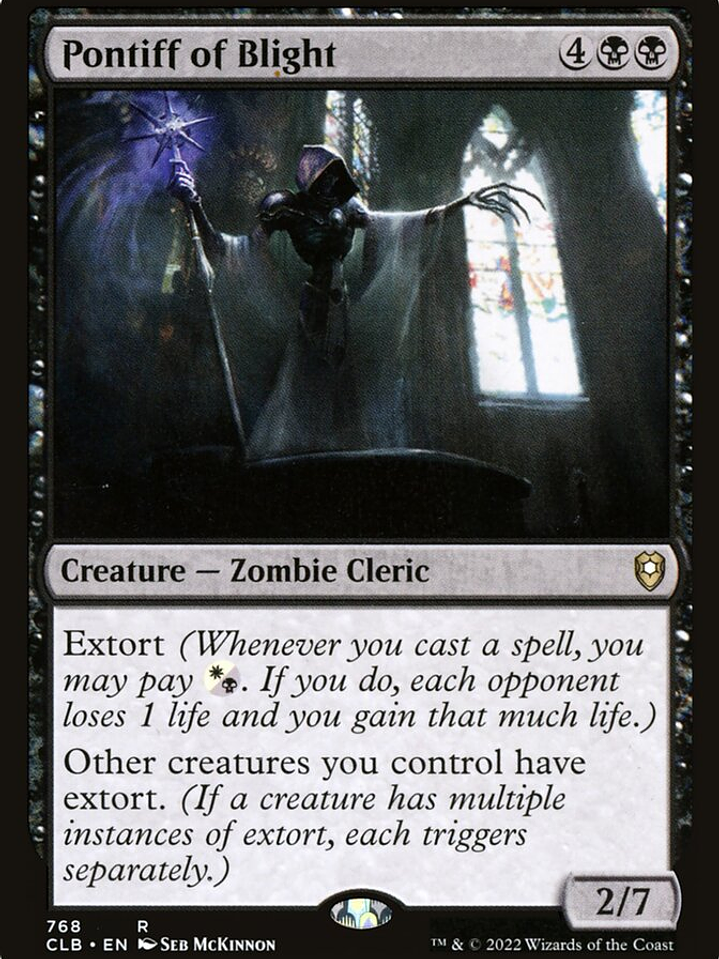 Pontiff of Blight (Commander Legends: Battle for Baldur's Gate) 1