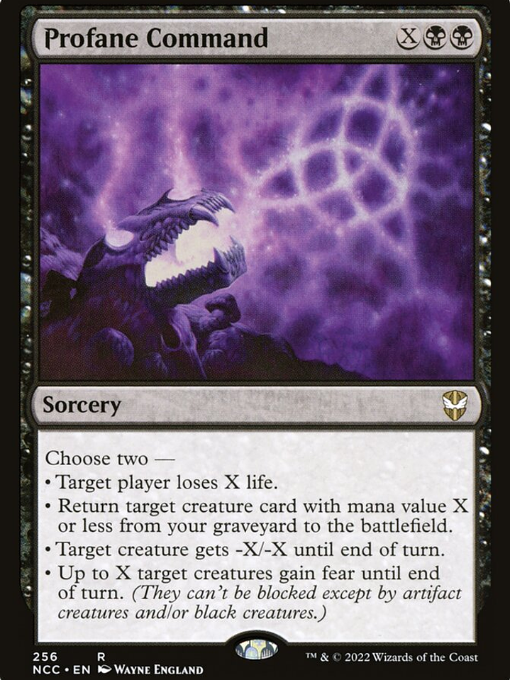 Profane Command (New Capenna Commander) 1