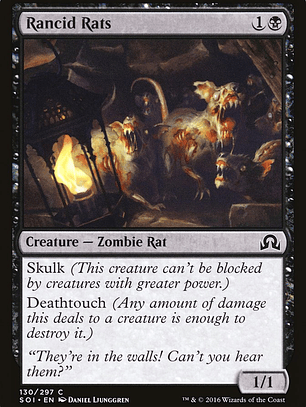 Rancid Rats (Shadows over Innistrad)