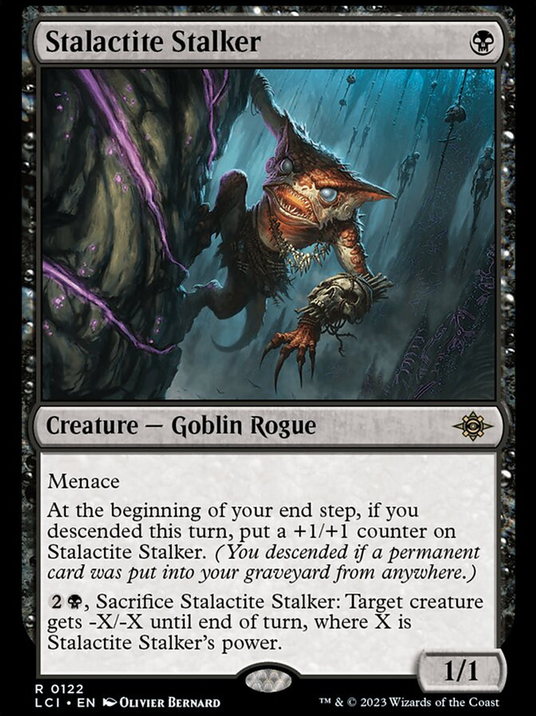 Stalactite Stalker (The Lost Caverns of Ixalan) 1