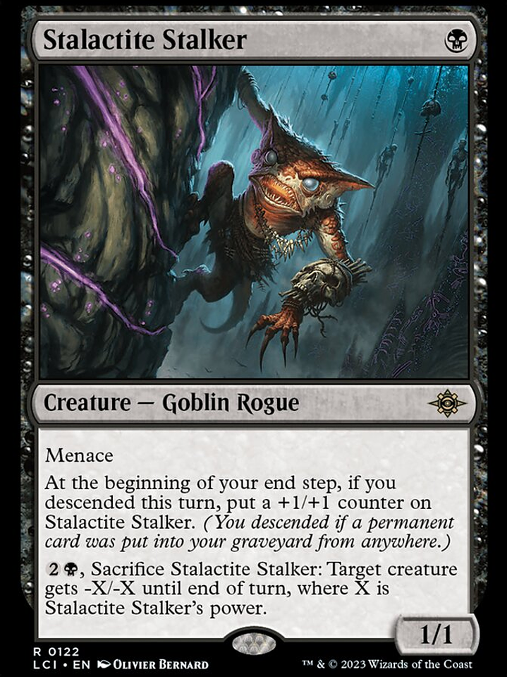 Stalactite Stalker (The Lost Caverns of Ixalan) 1