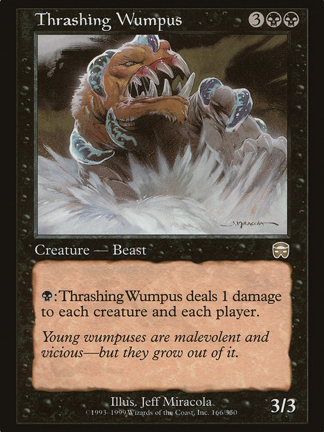 Thrashing Wumpus (Mercadian Masques) 1