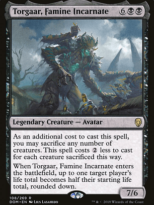 Torgaar, Famine Incarnate (Dominaria)