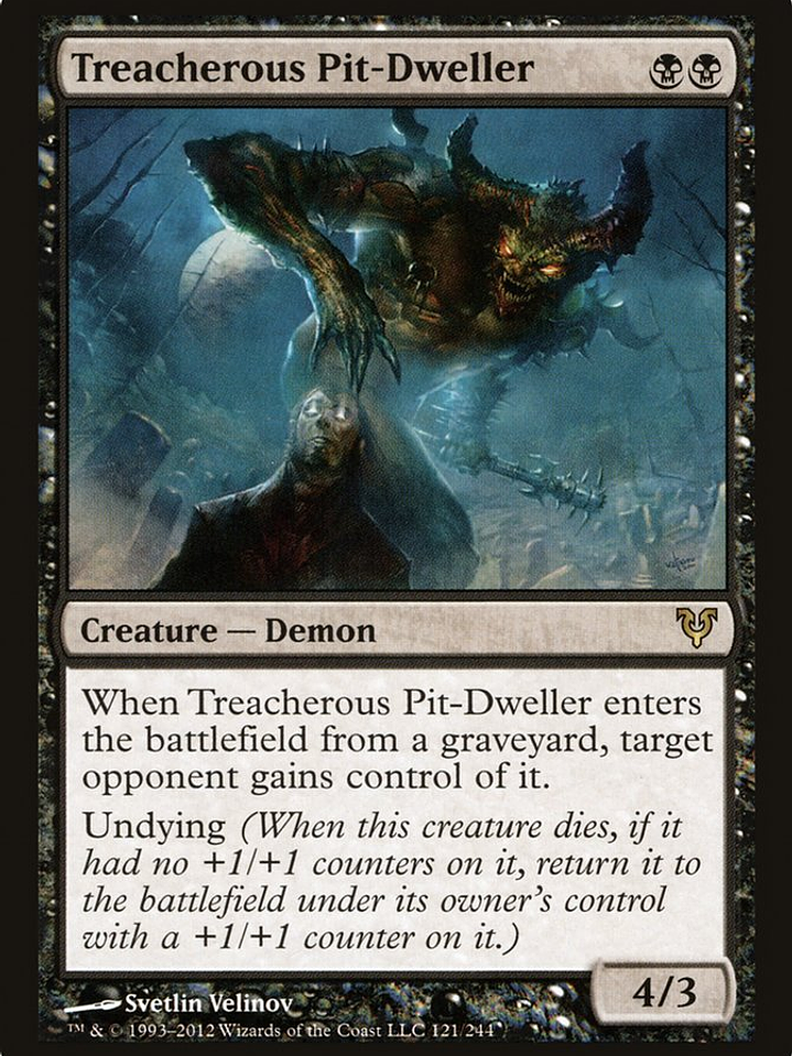 Treacherous Pit-Dweller (Avacyn Restored) 1