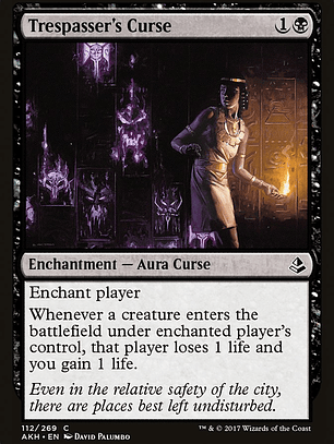 Trespasser's Curse (Amonkhet)