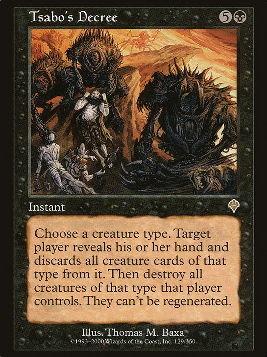 Tsabo's Decree (Invasion) 1