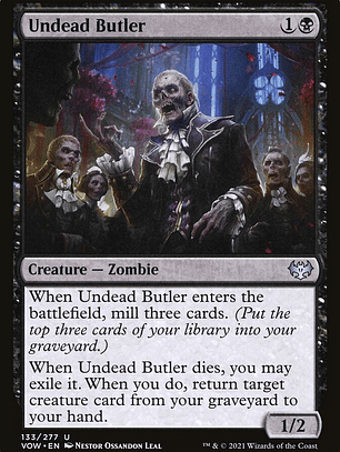 Undead Butler (Innistrad: Crimson Vow)