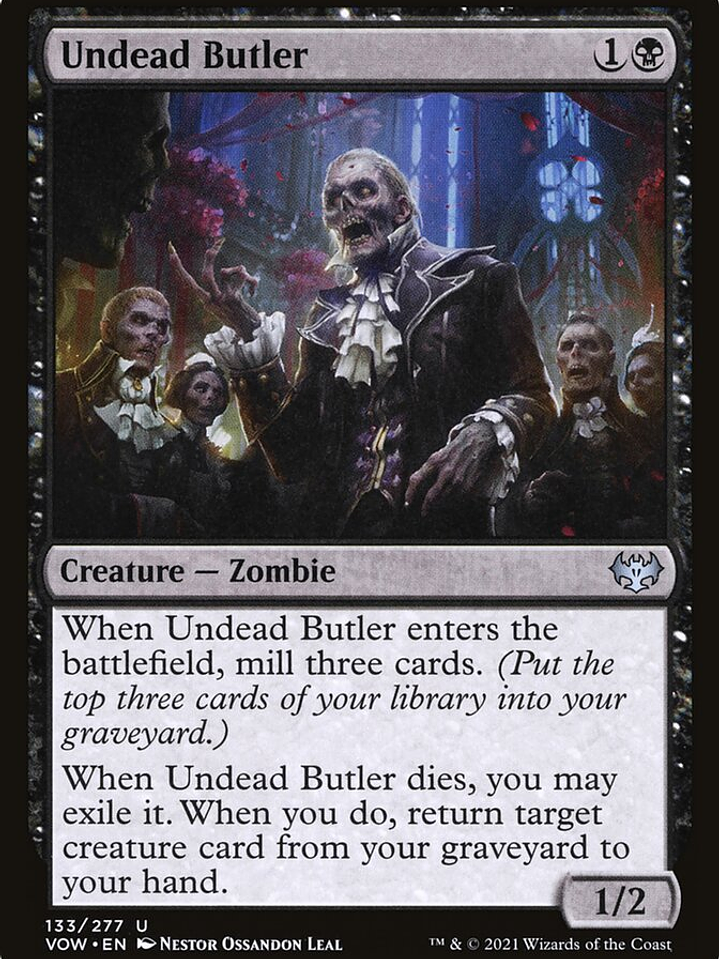 Undead Butler (Innistrad: Crimson Vow) 1