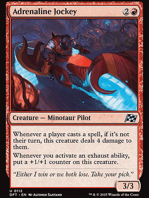 Adrenaline Jockey (Aetherdrift)