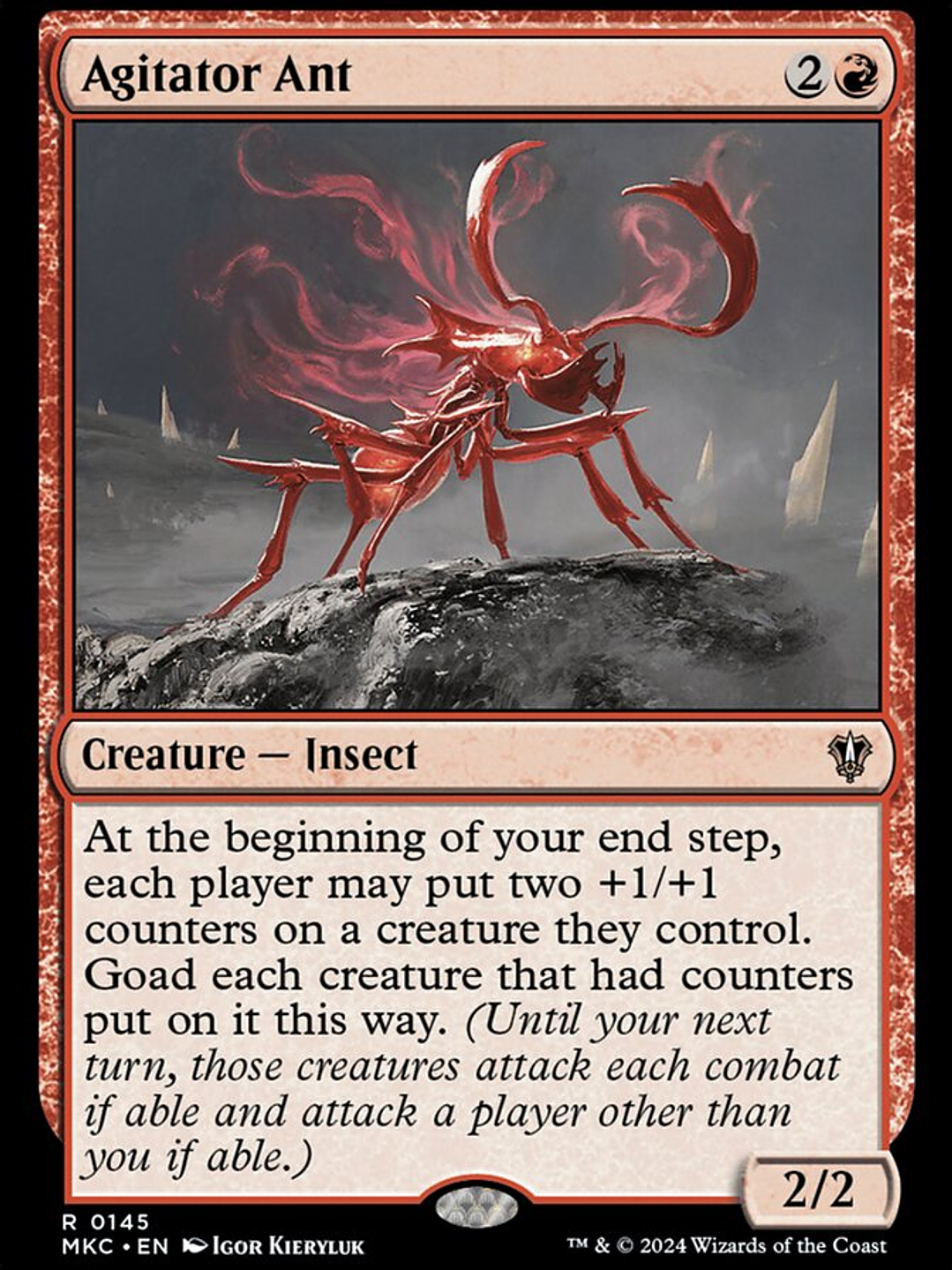 Agitator Ant (Murders at Karlov Manor Commander) 1