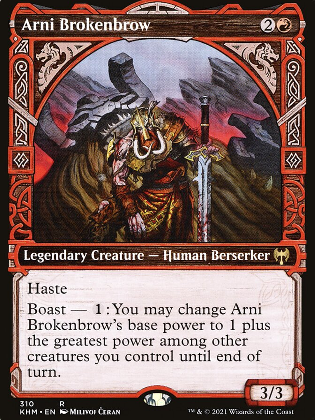 Arni Brokenbrow (Kaldheim) 1